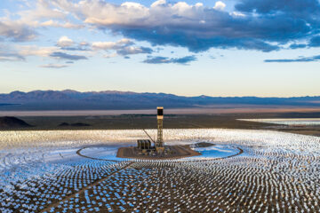Ivanpah solar farm