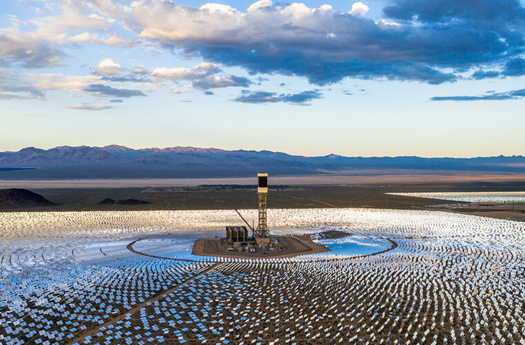 Ivanpah solar farm