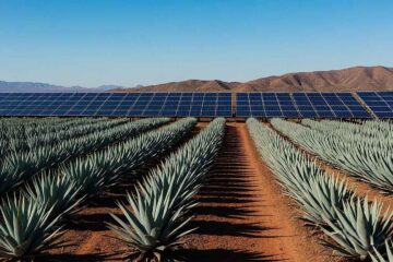 Agave solar farm