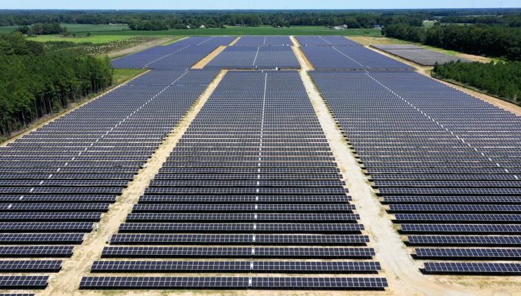 Albemarle Beach Solar farm