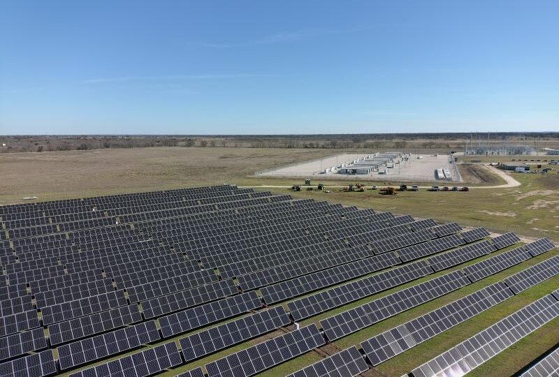 Fence Post Solar Hybrid Project