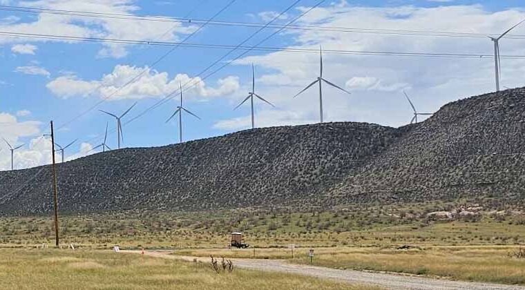 High Lonesome Mesa wind farm